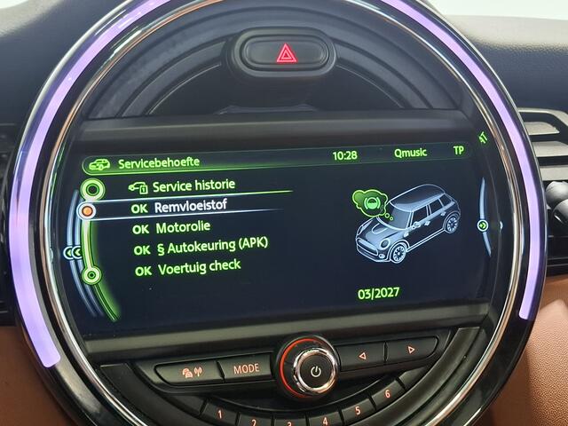 Mini COOPER 5-Deurs 1.5 Chili | Navigatie | LM Velgen 17" | Voorstoelen Verwarmd | Elektrisch Glazen Panoramadak | Cruise Control | Adaptieve LED Koplampen | Airco |