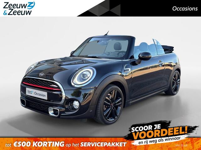 Mini COOPER Cabrio 1.5 Chili | NL-Auto | JCW Pakket | Camera | Navigatie | Vol-leder | PDC | Stoelverw. |