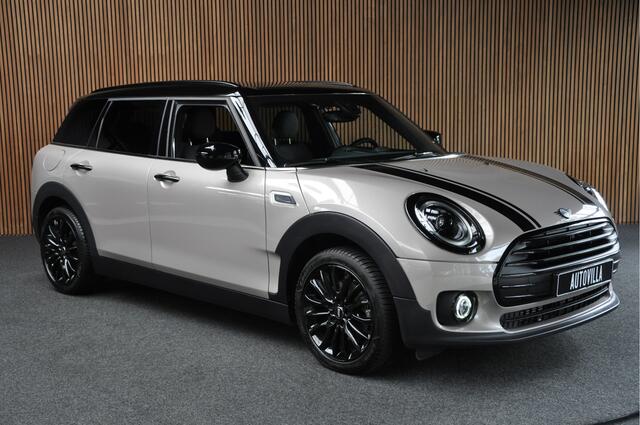 Mini COOPER CLUBMAN Mini 1.5 Navi Leer Camera PDC Carplay Keyless 17" LM velgen Zwarte binnenhemel Stoelverwarming Sportstoelen LED BTW auto!