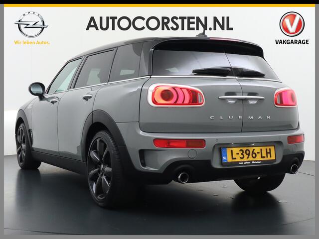 Mini COOPER CLUBMAN Mini 2.0T 192PK AUT-6 S Chili 1/2 Leer-SportStoel.Navi PDC LED Keyless-Go Ecc Stoelverwarmd Cruise DAB Led Lmv Bluetooth Privacy Glas 2.0 twin Scroll Turbo Mini excitement pack Intelligent noodroep Teleservice Active guard Euro6