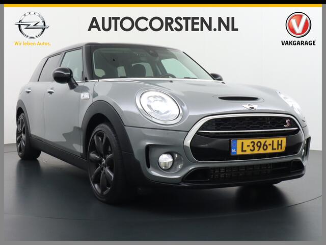 Mini COOPER CLUBMAN Mini 2.0T 192PK AUT-6 S Chili 1/2 Leer-SportStoel.Navi PDC LED Keyless-Go Ecc Stoelverwarmd Cruise DAB Led Lmv Bluetooth Privacy Glas 2.0 twin Scroll Turbo Mini excitement pack Intelligent noodroep Teleservice Active guard Euro6