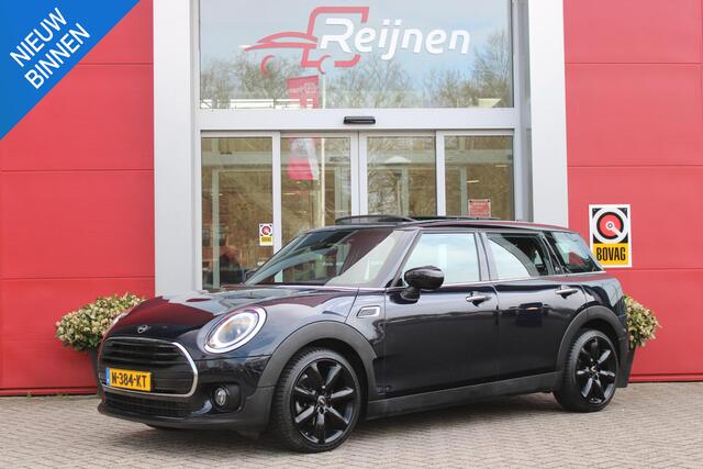 Mini COOPER CLUBMAN Mini 1.5 136PK AUTOMAAT RICHMOND PARK EDITION | PANORAMISCH SCHUIF/KANTEL DAK | FULL LEDEREN BEKLEDING "CHESTER MALT BROWN" | ACHTERUITRIJ CAMERA | PARKEERSENSOREN ACHTER | FULL LED KOPLAMPEN | DRAADLOZE APPLE CARPLAY/ANDROID AUTO | NAVIGATIE | STOEL/STUU