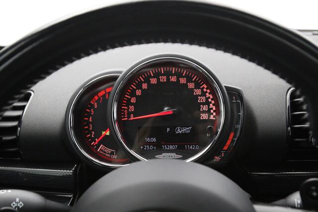Mini COOPER CLUBMAN 2.0 John Works ALL4 232 PK Chili, Panoramadak, Leder, Carplay, Camera