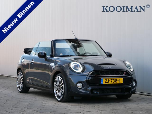 Mini COOPER S Mini Cabrio 2.0 192pk Chili Automaat Head-up display / LED / Camera
