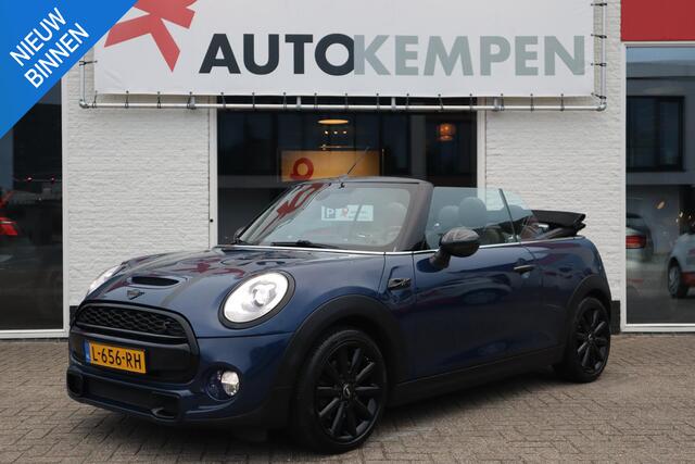 Mini COOPER S Mini Cabrio 2.0 CHILI SERIOUS BUSINESS LEER|NAVI|STOELVERWARMING|PARK-ASSIST|ZEER COMPLEET