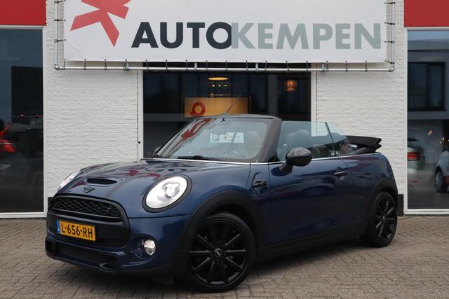 Mini COOPER S Mini Cabrio 2.0 CHILI SERIOUS BUSINESS LEER|NAVI|STOELVERWARMING|PARK-ASSIST|ZEER COMPLEET