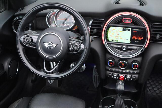 Mini COOPER S Mini Cabrio 2.0 CHILI SERIOUS BUSINESS LEER|NAVI|STOELVERWARMING|PARK-ASSIST|ZEER COMPLEET