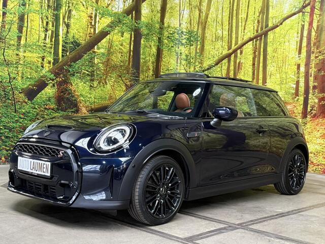 Mini COOPER S 2.0 178 PK Automaat 3-Deurs LCI Facelift Leder Sportstoelen Panodak LED Head Up Keyless Camera Navi Harman Kardon
