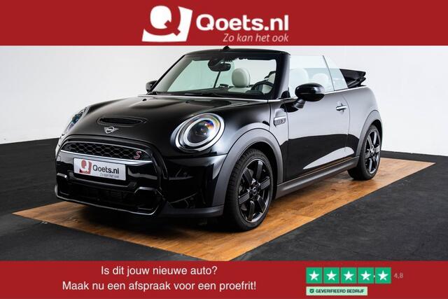 Mini COOPER S Mini Cabrio 2.0 Rockingham GT Edition Binnenlichtpakket - Elektrisch verwarmbare voorstoelen - Adaptive onderstel - Cruise Control - Stuurwielverwarming - Driving Assistant - Comfort Access -