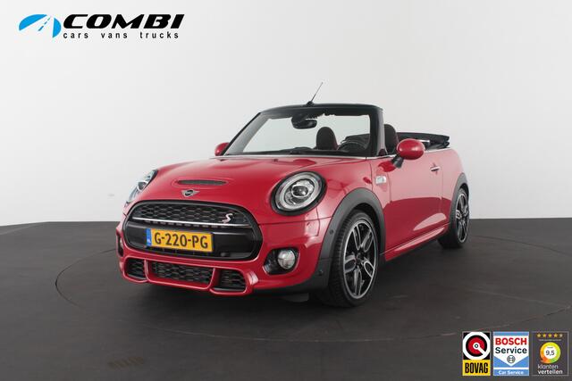 Mini COOPER S Mini Cabrio 2.0 John Cooper Works > 192pk/H&K/Head-up/18inch/Chili red/Aerodynamica Kit...