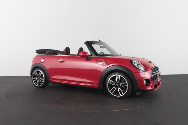 Mini COOPER S Mini Cabrio 2.0 John Cooper Works > 192pk/H&K/Head-up/18inch/Chili red/Aerodynamica Kit...