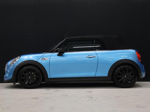 Mini COOPER S Mini Cabrio 2.0 Chili Serious Business [HARMAN/KARDON, HEAD-UP, SFEERVERLICHTING, STOELVERWARMING, CAMERA, PDC V+A, VOL LEDER, CRUISE, BLUETOOTH, CLIMATE, NIEUWSTAAT]
