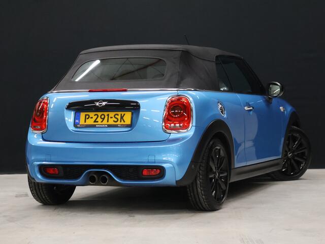 Mini COOPER S Mini Cabrio 2.0 Chili Serious Business [HARMAN/KARDON, HEAD-UP, SFEERVERLICHTING, STOELVERWARMING, CAMERA, PDC V+A, VOL LEDER, CRUISE, BLUETOOTH, CLIMATE, NIEUWSTAAT]
