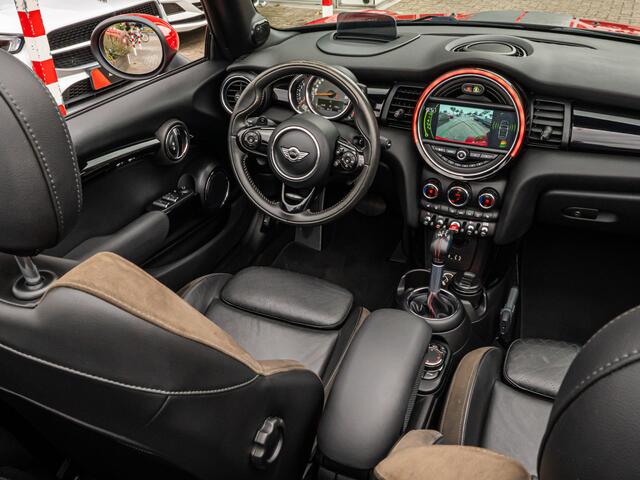 Mini COOPER S Cabrio 2.0 Chili Serious Business ORG NL HARMAN KARDON CAMERA LEDER STOELVERW HUD BOMVOL!