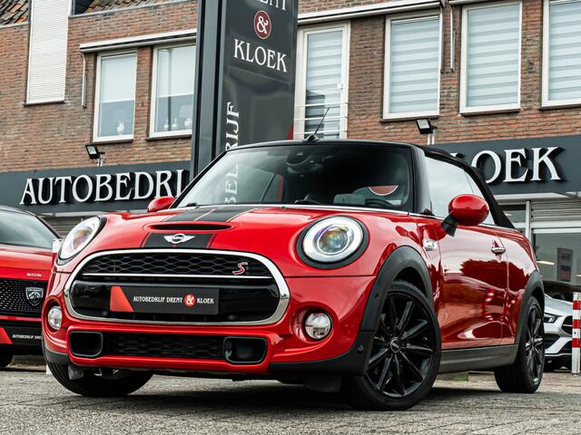 Mini COOPER S Cabrio 2.0 Chili Serious Business ORG NL HARMAN KARDON CAMERA LEDER STOELVERW HUD BOMVOL!