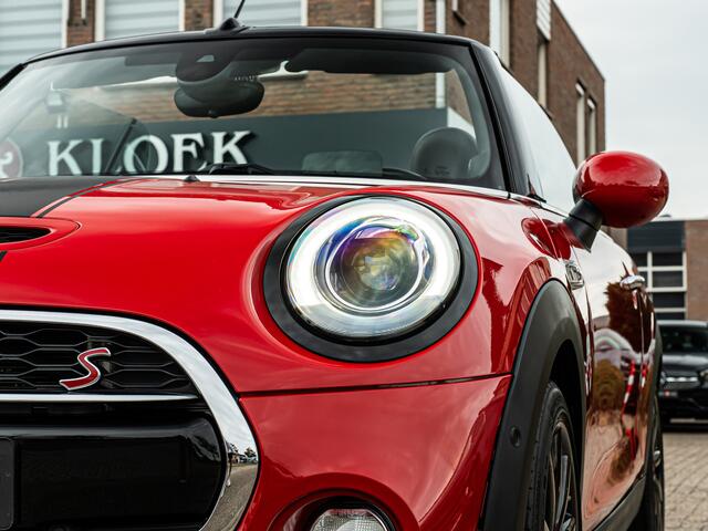 Mini COOPER S Cabrio 2.0 Chili Serious Business ORG NL HARMAN KARDON CAMERA LEDER STOELVERW HUD BOMVOL!