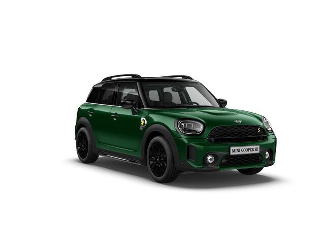 Mini COUNTRYMAN Cooper SE Hybrid ALL4 Aut. | Navigatie | Panorama | Half Leder | Memory | Camera | Black Pack | British Racing Green
