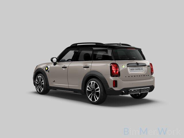 Mini COUNTRYMAN Mini 2.0 Cooper S E ALL4 John Cooper Works | JCW | Harman Kardon | Panoramadak | Memory Seat | Keyless | Stoelverwarming | Adaptive Cruise Control | Head-Up Display | Apple Carplay | Navigatie | LED | DAB | Leer | Rooftop Gray
