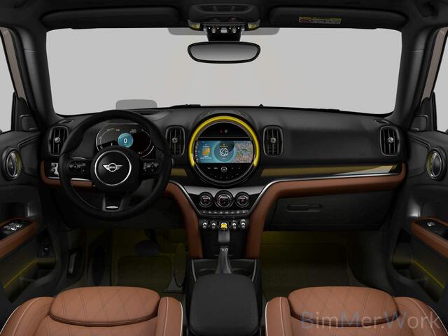 Mini COUNTRYMAN Mini 2.0 Cooper S E ALL4 John Cooper Works | JCW | Harman Kardon | Panoramadak | Memory Seat | Keyless | Stoelverwarming | Adaptive Cruise Control | Head-Up Display | Apple Carplay | Navigatie | LED | DAB | Leer | Rooftop Gray