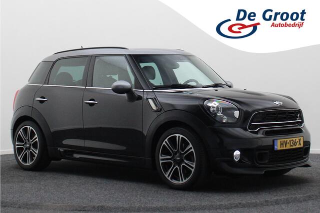Mini COUNTRYMAN Mini 1.6 Cooper S Chili Leer, Climate, Cruise, Navigatie, Bluetooth, PDC, Bi-Xenon, Trekhaak, 18''