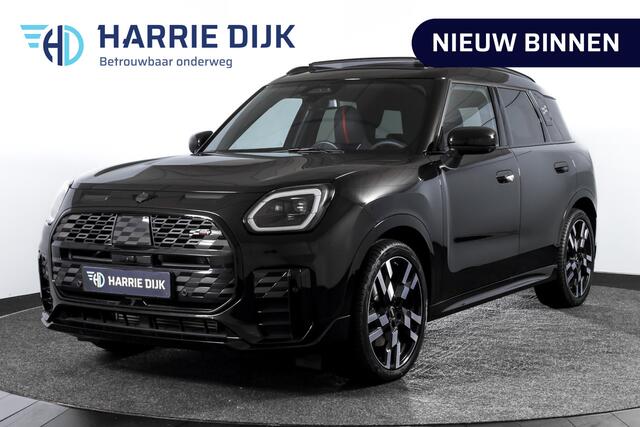 Mini COUNTRYMAN 1.5 C 170 PK John Cooper Works Pakket XL | S/K-Panodak | Dig. Cockpit | Adapt. Cruise | Elek. Stoel | Stoel-+Stuurverw. | Harman/Kardon | PDC | 360 Camera | NAV + App. Connect | ECC | Elek. Klep. | Elek. Trekhaak | LM 20" | 7885