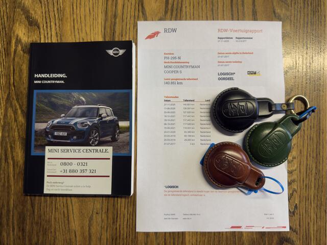 Mini COUNTRYMAN 2.0 Cooper S Salt - Leder! Navi, Adap. Cruise, Achteruitrijcam, Automaat, Airco!