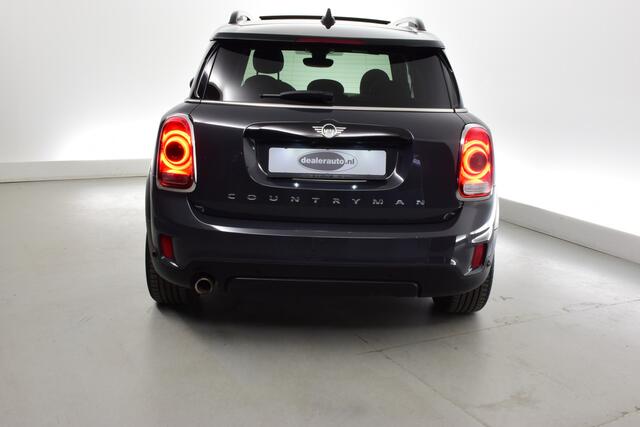 Mini COUNTRYMAN 2.0 Cooper SE ALL4-PANORAMA-LEDER-HARMANKARDON-CAMERA , schuifdak/ pano, stoelverwarming, elec stoelverst met geheugen, elec koffersluiting, privacyglas, Harman Kardon, cruise, lederbekleding, keyless entry, camera achter, pdc