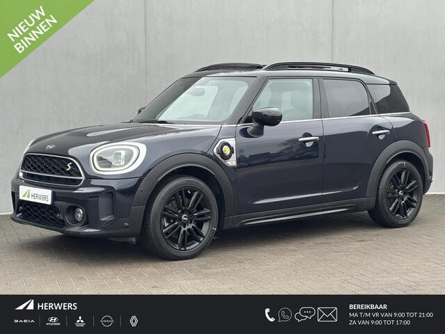 Mini COUNTRYMAN 1.5 Cooper S E ALL4 Yours PHEV / Schuif & Kanteldak / EAER 41 km / Leder / Harman Kardon / 1.500 kg Trekgewicht / Head Up Display / Navigatie / Elektrische stoelen / Adaptieve CC / Apple Carplay & Android / Camera / PDC / Stoel Verwarming /