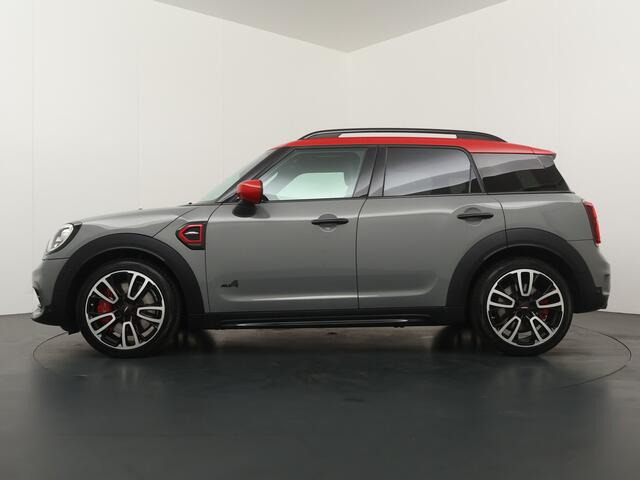 Mini COUNTRYMAN Mini 2.0 John Cooper Works ALL4 White Silver Edition Automaat - Airco - Apple Carplay/Android Auto - Cruise Control -KeyLess Entry - Panoramadak - Lederen Bekleding - Voorstoelen Verwarmd - Virena Zekerheidspakket ¤895,-