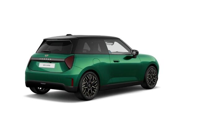Mini Electric Cooper 3-deurs Cooper E Favoured L 40.7 kWh | 18 inch Night Flash Spoke 2-tone | Opruimingsvoordeel