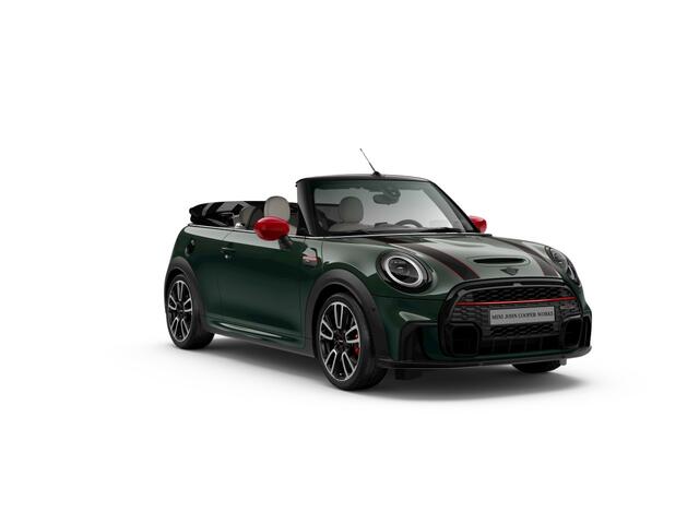 Mini John Cooper Works Cabrio 2.0 F1 Aut. | Navi | Leder Chester | H&K | Head-Up | ACC | Camera | 18"LM | Rebel Green
