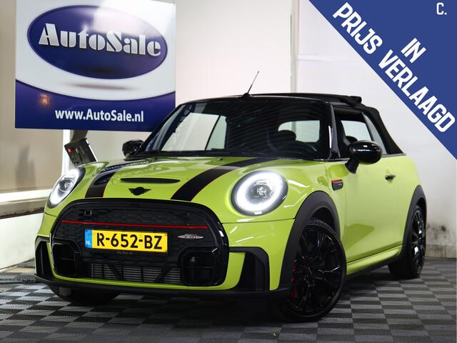 Mini John Cooper Works Mini Cabrio 2.0 JCW Origineel NL Unieke Kleur Lage KM! '22