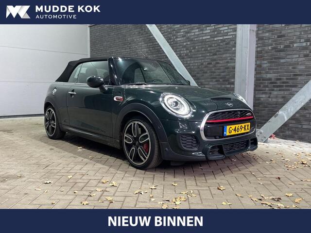 Mini John Cooper Works Mini Cabrio 2.0 Chili | Head-Up | Leder | Stoel+Voorruitverwarming | 18 Inch