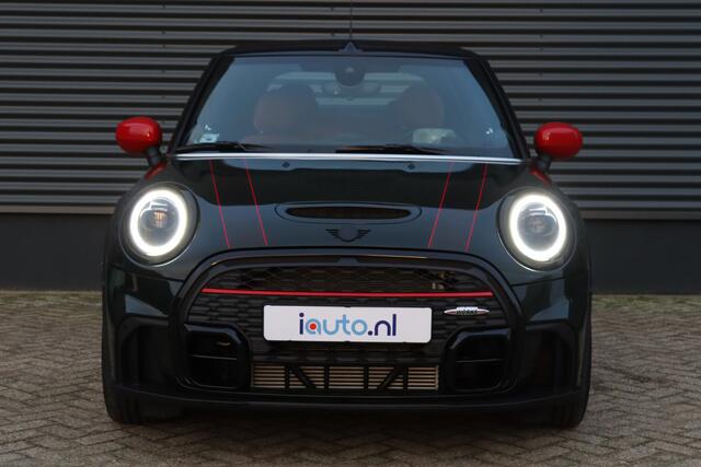 Mini John Cooper Works Mini Cabrio 2.0 231PK JCW Pack Chester Leder/Camera/Keyless/Head-up/HK/Navi+/ACC/Virtual Cockpit/18"