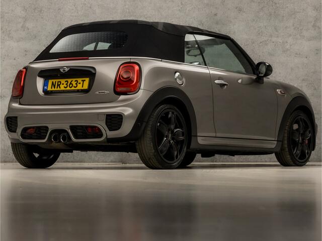 Mini John Cooper Works Mini Cabrio 2.0 Chili 232Pk Automaat (GROOT NAVI, HEAD-UP DISPLAY, HARMAN/KARDON, CAMERA, STOELVERWARMING, KEYLESS, LED KOPLAMPEN, NIEUWSTAAT)