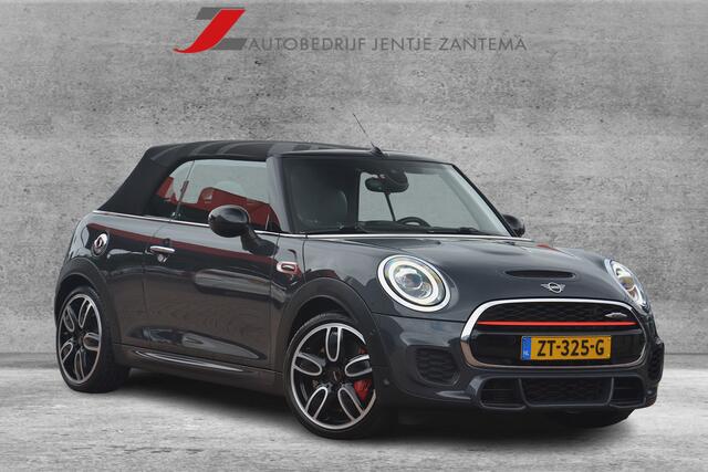 Mini John Cooper Works Cabrio 2.0 Chili | Navigatie | Harman-Kardon | HUD | Keyless | Camera | Leer | Sfeerverlichting | Super uitgevoerde Cooper JCW en keurig onderhouden!!