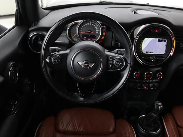 Mini ONE Cabrio 1.2 Pepper Business | Origineel NL | Leder | Navigatie | Bluetooth | Cruise control | Climate control | Parkeerhulp