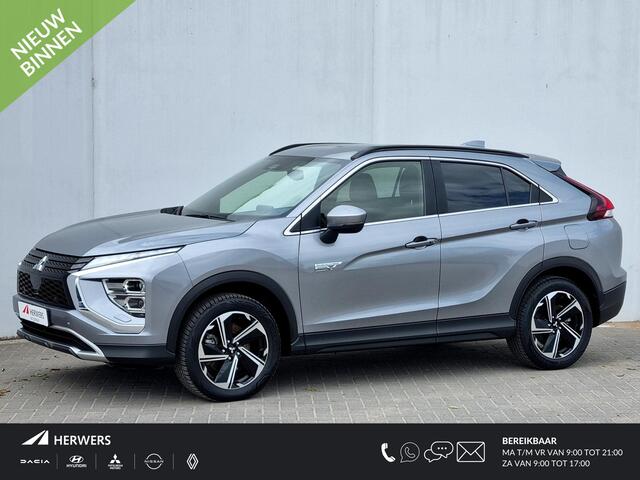Mitsubishi ECLIPSE Cross 2.4 PHEV Intense+ S-AWC 4WD Automaat / 1500KG Trekgewicht / Navigatie / Camera / Cruise Control / Stoelverwarming / Elektr. Stoel / Android Auto/Apple Carplay