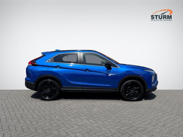 Mitsubishi ECLIPSE Cross 2.4 PHEV Black Edition | Navigatie | 360° Camera | Stuur- + Stoelverwarming | Adapt. Cruise Control | Leder | Keyless Entry | Rijklaarprijs!