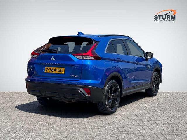 Mitsubishi ECLIPSE Cross 2.4 PHEV Black Edition | Navigatie | 360° Camera | Stuur- + Stoelverwarming | Adapt. Cruise Control | Leder | Keyless Entry | Rijklaarprijs!