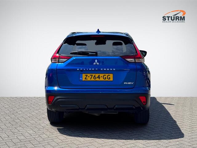 Mitsubishi ECLIPSE Cross 2.4 PHEV Black Edition | Navigatie | 360° Camera | Stuur- + Stoelverwarming | Adapt. Cruise Control | Leder | Keyless Entry | Rijklaarprijs!