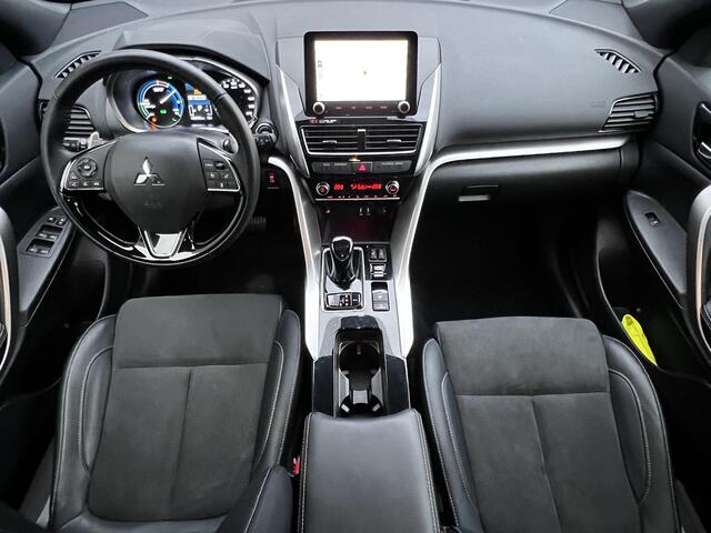 Mitsubishi ECLIPSE Cross 2.4 PHEV Business Executive 4WD Automaat / Fabrieksgarantie tot 11-2031 mogelijk ** / Goed onderhouden / Camera 360° / Stuur-, stoel- en achterbankverwarming / Adaptieve Cruise Control / Apple Carplay Android / 18" LM wielen met All Season banden /