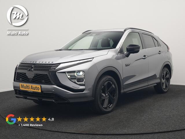 Mitsubishi ECLIPSE Cross 2.4 Black Edition Plug In Hybrid 188pk Dealer O.H. PHEV | Trekhaak Afn. | Adaptive Cruise | 360 Camera | Alcantara Sportstoelen & Stuur Verwarmd | Keyless | Navi Via TomTom | Blis | Apple Carplay | DAB |