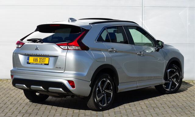 Mitsubishi ECLIPSE Cross PHEV 2.4 INSTYLE 4WD | PLUG IN HYBRID | SoH 87% | V2H | FULL OPTIONS | LEDER | PANORAMADAK | ADAPTIEF CRUISE | ALL SEASON BANDEN | TREKHAAK 1500KG | DODEHOEK ASSISTENT | 360 CAMERA | FABRIEKSGARANTIE TOT 24-11-20