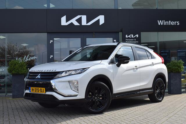 Mitsubishi ECLIPSE Cross 1.5 DI-T Black Edition | Trekhaak | Automaat | Stuur + Stoelverwarming | Camera | Sensoren |