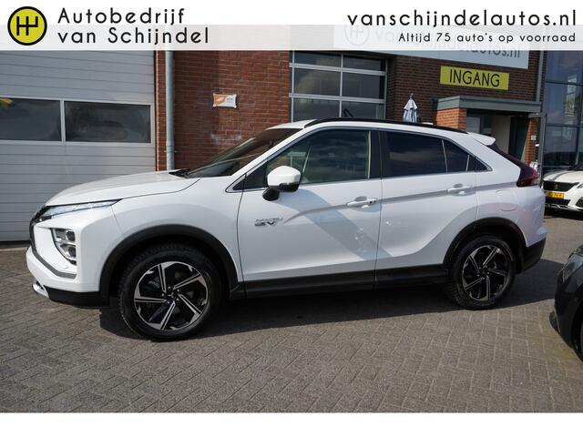 Mitsubishi ECLIPSE Cross 2.4 PHEV Intense+ CAMERA - NAVI - CARPLAY / ANDROID - LEDER/ALCANTARA - STOELVERWARMING - TREKHAAK - PDC V+A - 18INCH LMV - DAB - CRUISE - CLIMA - PRIVACYGLAS - CHROOM - KEYLESS - ELEKTR STOEL