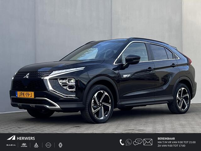 Mitsubishi ECLIPSE Cross 2.4 PHEV Intense+ / Fabrieksgarantie Tot 06-2027 / 1.500 kg trekgewicht / Elektrische bestuurdersstoel / Navigatie / Stoelverwarming / Apple Carplay/Android Auto / 18" LM wielen /