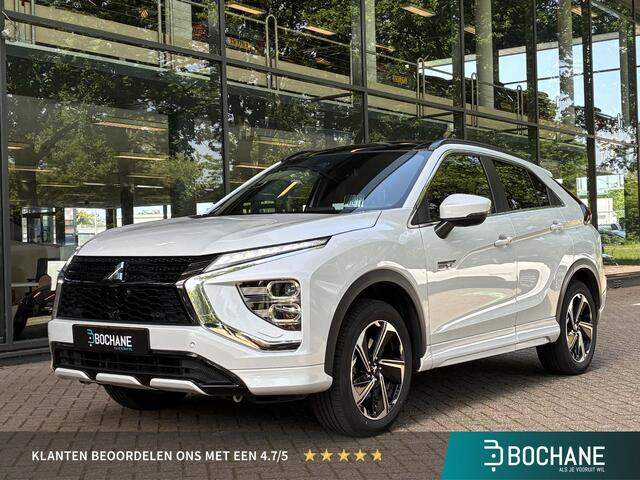 Mitsubishi ECLIPSE Cross 2.4 PHEV Instyle | Panoramadak | Leder | Head-up | Stoel en stuurverwarming | FABRIEKSGARANTIE TOT 06-2029!