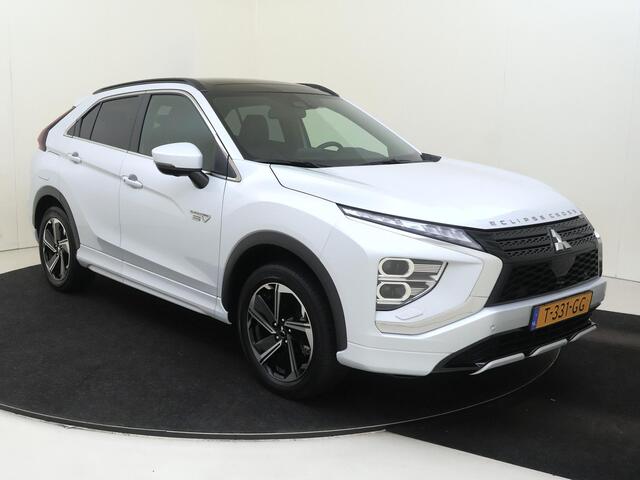 Mitsubishi ECLIPSE Cross 2.4 PHEV Instyle | Carplay/Android | Autonomous Emergency Braking | cruise control adaptief | electronic climate control | elektrisch glazen panorama-dak | LED koplampen | lederen bekleding | lichtmetalen velgen 18" | navigatiesysteem |