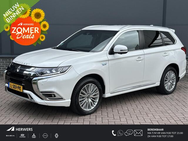 Mitsubishi OUTLANDER 2.4 PHEV Instyle 4WD / Navigatie via Apple Carplay & Android Auto / Afneembare Trekhaak / Elektrisch Verstelbare Stoelen / Lederen Bekleding / Achteruitrijcamera /